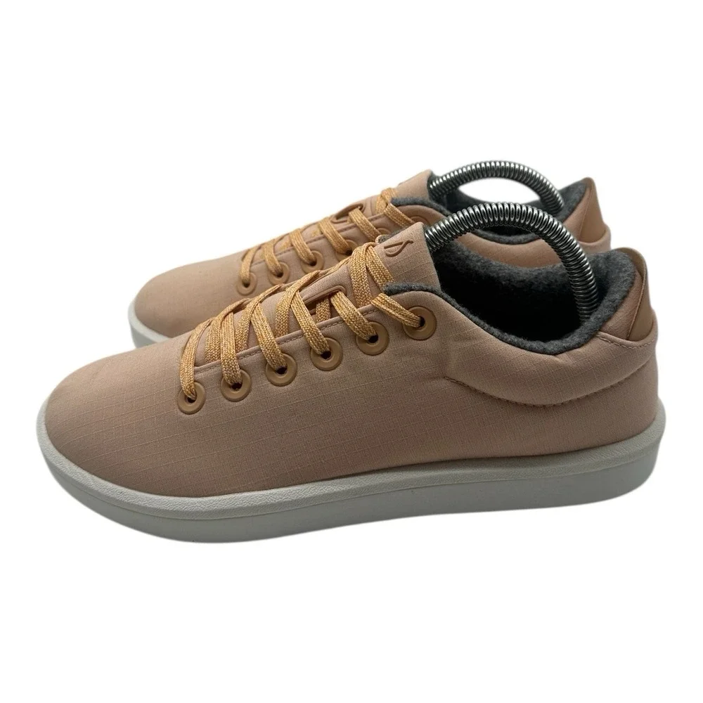 Allbirds Wool Piper Shoes Womens 9 Peach Orange Walking Sneakers Lace Up Comfort
